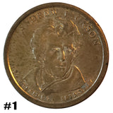 2008-D & P President 1829-1837 Andrew Jackson $1 Coin (7890)