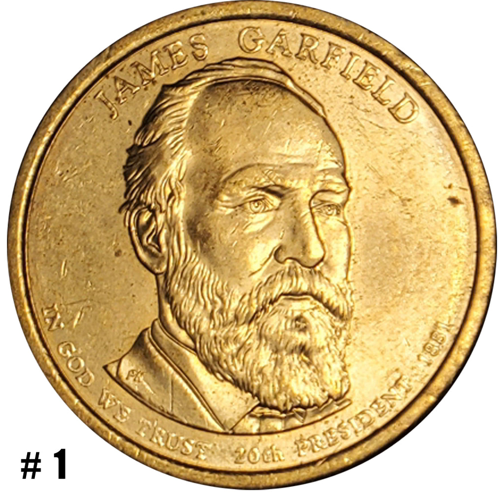 2011-P & D 1881 James Garfield $1 Coin (7891) – Hahn's World of