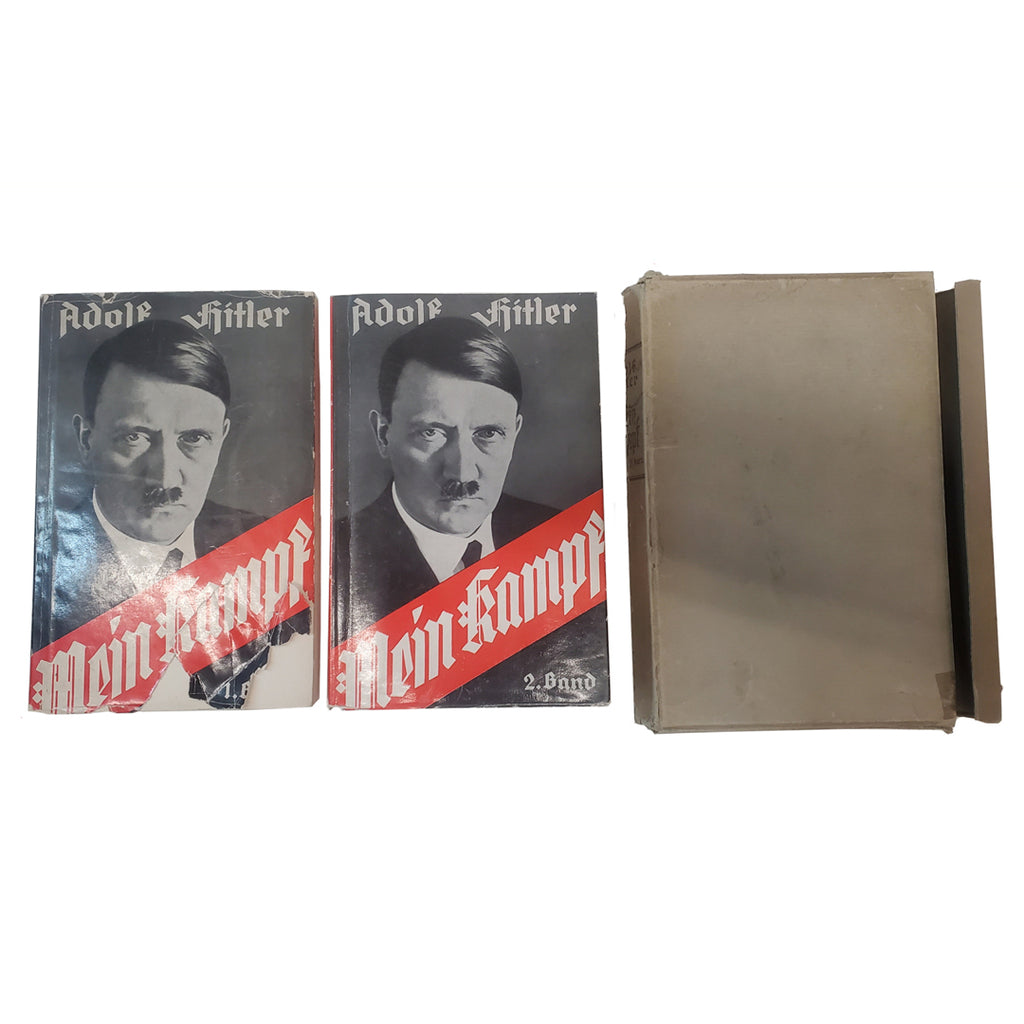 Rare Original 1936/7 2-Volume Soft Cover Set of MEIN KAMPF