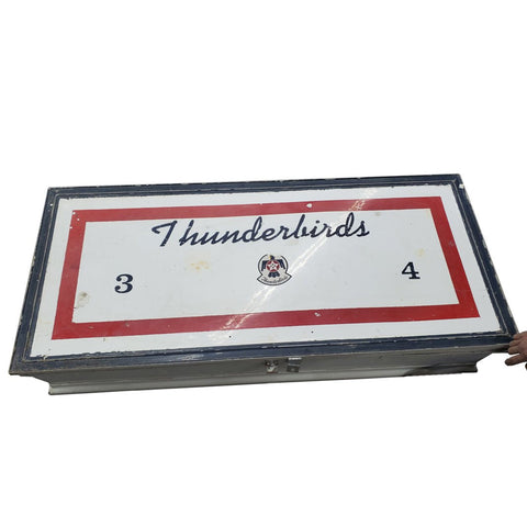 USAF Thunderbirds Metal Storage Container