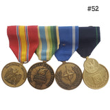US Military Ribbon Racks & Medals (Used in Displays) - Previously Owned