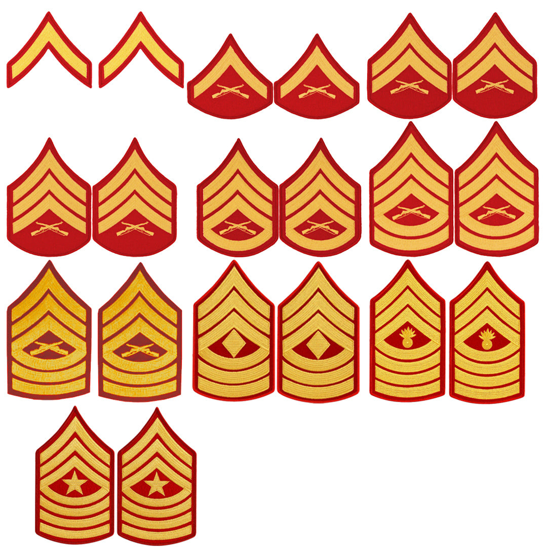 Chevrons - USMC Dress Blue