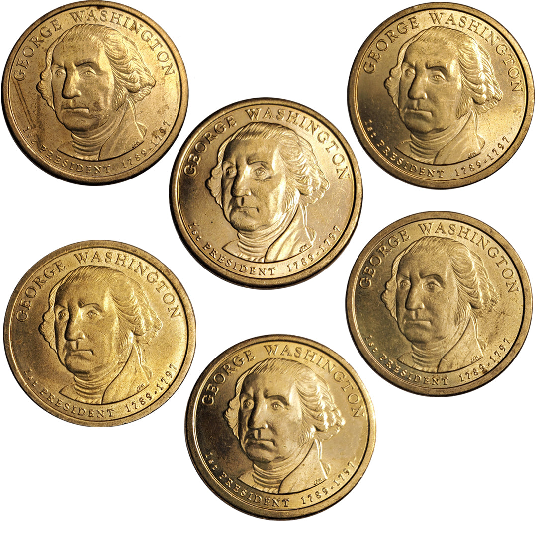 2007-D & P President 1789-1797 George Washington $1 Coin (7920