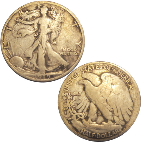 1919-S Walking Liberty Half Dollar (7836)