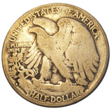 1927-S Walking Liberty Half Dollar (7837)