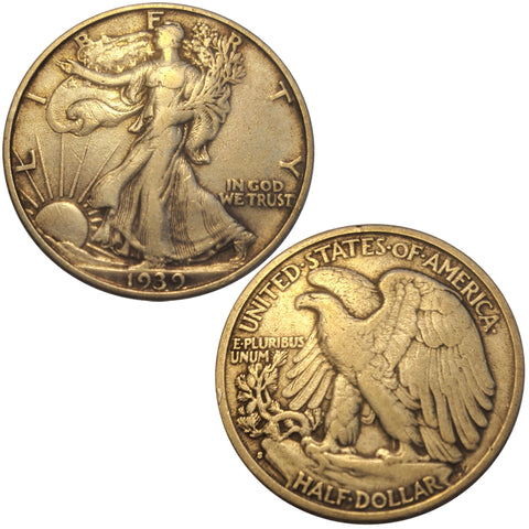 1939-S Walking Liberty Half Dollar (7839)