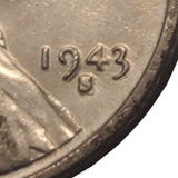 1943-S Steel War Wheat Penny w/Errors (170LOR)