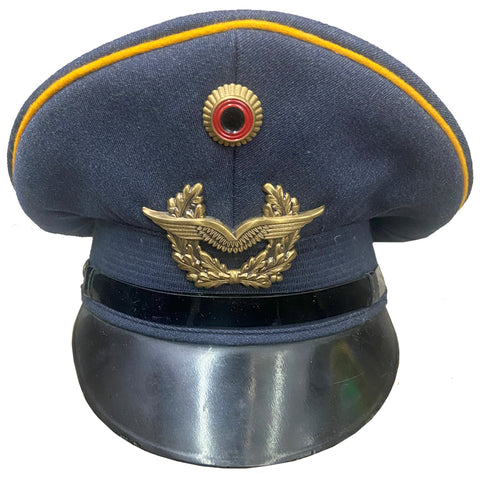Vintage 1968 West German Air Force Officer's Hat - Landgraf Bamberger (HWS-1968-OGMLB)