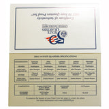 SALE 2002 S U.S. Mint Quarters Proof Set