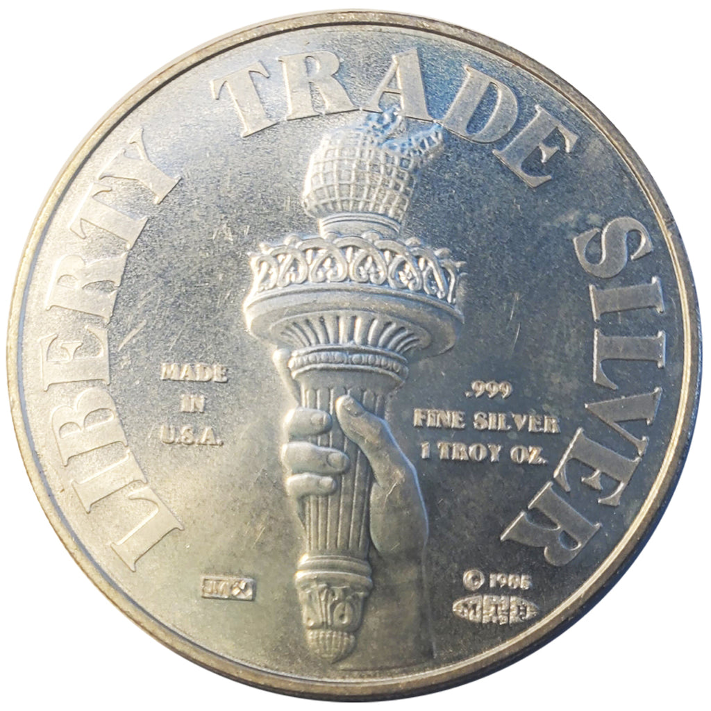 1985 Liberty Trade Silver Coin (7868) – Hahn's World of
