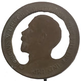 Stick Pin - 1986 Georgivs V Dei Gra Britt Omn Rex Fid Def Ind Imp - One Penny