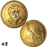 2008-D & P President 1829-1837 Andrew Jackson $1 Coin (7890)