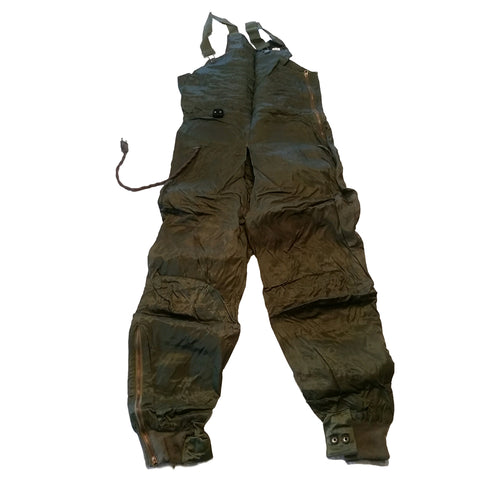 SALE Vintage Undamaged WWII F-3 Electrically Heated Flying Trouser GE