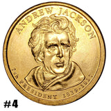 2008-D & P President 1829-1837 Andrew Jackson $1 Coin (7890)