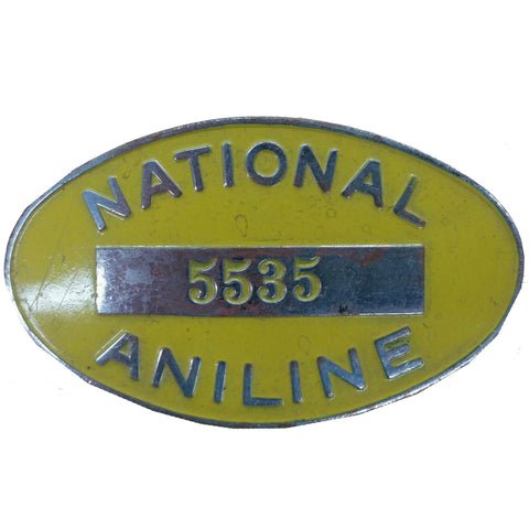 SALE Obsolete Badge - National Aniline