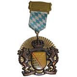 SALE Vintage 1977 German Rottendorf Hiking Medal Pin