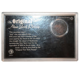 The Original New York Penny Coin