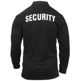 Polo - Moisture Wicking Security - Long Sleeve