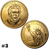 2008-D & P President 1829-1837 Andrew Jackson $1 Coin (7890)