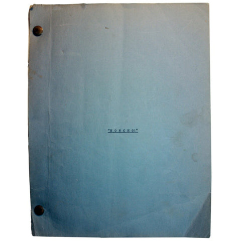 SALE Original Unproduced Script "Honcho!" by Lodge & Cass