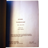 SALE 1976 Original Script "Most Wanted, The Watergate Killer"