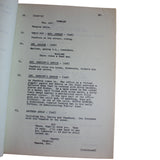 SALE 1967 Original Script "The Frontiersman"