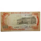 Ngân hàng Quốc gia Việt Nam Bank Notes 1000, 500 (4)