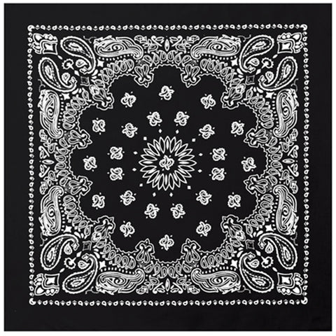 Trainmen-Bandana-Black-White
