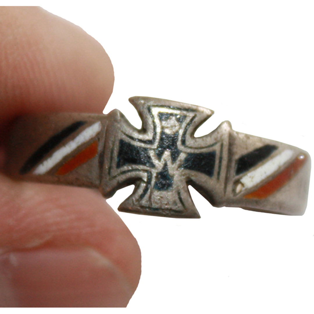 Vintage German WWI Iron Cross Ring w/W – Hahn's World of
