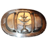 SALE Old London Reed & Barton Silver Plated Tree Well Platter
