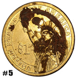 2008-D & P President 1829-1837 Andrew Jackson $1 Coin (7890)