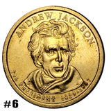 2008-D & P President 1829-1837 Andrew Jackson $1 Coin (7890)