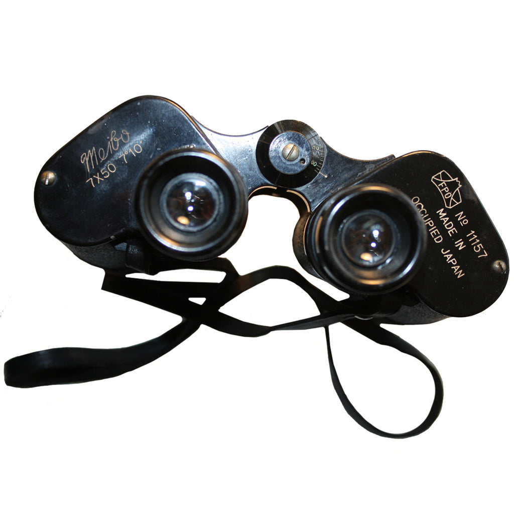 Vintage Meibo Binoculars 7x50 Occupied Japanw/Case – Hahn's