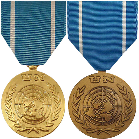 Full Size Medal - United Nation Observer Anodized & Non-Anodized
