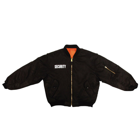 Jacket - "Security" MA-1 Flight  (7357)