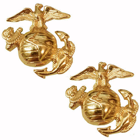 Vintage US Marine Corps Dress Collar Emblem