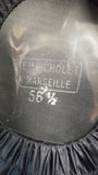 Vintage French Military Kepi Hat Ets E. Cholet Marseille