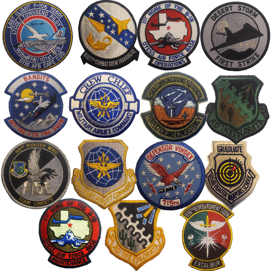 USAF 1stAIRLIFT SQ D パッチ USAF 1stAIRLIFT SQ D パッチ USAF 1stAIRLIFT SQ D パッチ First Air