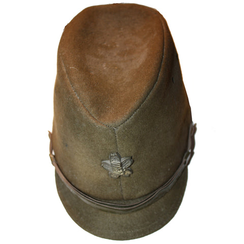 Vintage Japanese Imperial Army Officers Wool Field Cap