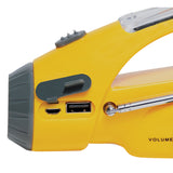 Rothco Solar/Wind Up Flashlight with Radio