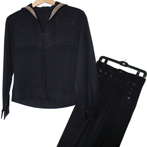 SALE Vintage WWII US Navy Jumper & Pants - Tag on Pants