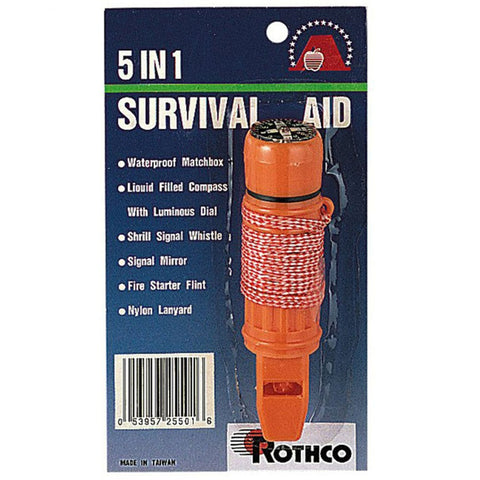 Deluxe 5-in-1 Survivor Tool