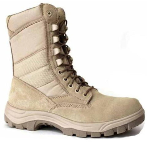 Work Zone Boot - 8" Waterproof Soft Toe Nylon/Suede  - Desert Sand (N875)