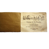 Rare 1917 Training for the Trenches - Cartoons - Book