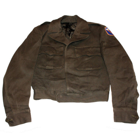SALE Vintage USAF 4th Div. Ike Jacket - Green (939HWS-IJ)