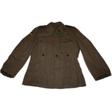 SALE Vintage 1960's German Field Military Jacket - Green