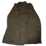 SALE Vintage 1960's German Field Military Jacket - Green