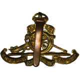 SALE Vintage Military Cap Badge Ubique Quo Fas et Gloria Ducent