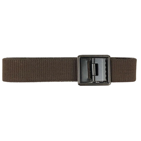 Belt - 1.25in Brown Spec Cotton Belt with AGSU Buckle and Tip