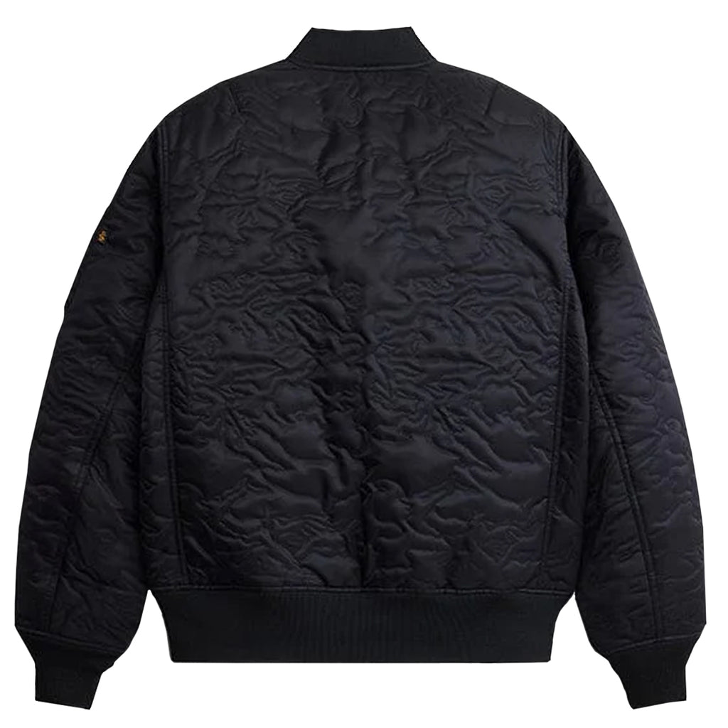 Alpha Industries Camo Quilted MA-1 Bomber Jacket - Black – Hahn's